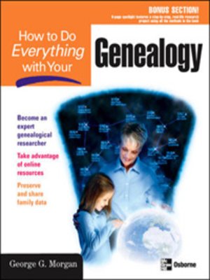 cover image of How to Do Everything with Your Genealogy